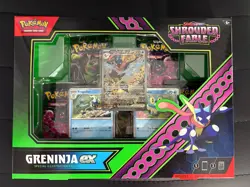 Pokemon TCG Shrouded Fable Greninja Ex Illustration Collection BRAND NEW SEALED - Image 1