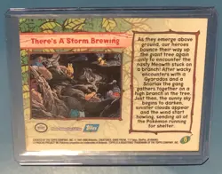 2000 Topps Pokemon "There's a Storm Brewing" #8 (Non-Holo) - Image 2