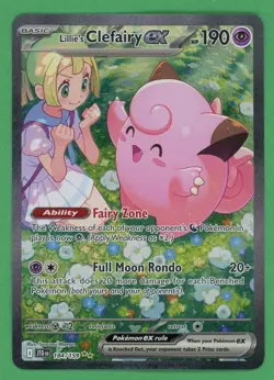 Lillie's Clefairy Ex Pokemon Journey Together SIR 184/159 - Image 1