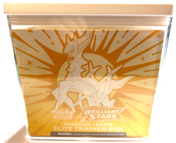 POKEMON ELITE TRAINER BOX POKEMON CENTER BRILLIANT STARS ETB NEW SEALED W/CASE ! - Image 1