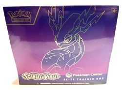 POKEMON CENTER ELITE TRAINER BOX ETB SCARLET & VIOLET PRPL NEW SEALED W/CASE ! - Image 2
