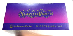 POKEMON CENTER ELITE TRAINER BOX ETB SCARLET & VIOLET PRPL NEW SEALED W/CASE ! - Image 4