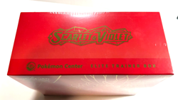 POKEMON CENTER ELITE TRAINER BOX ETB SCARLET & VIOLET RED NEW SEALED W/CASE ! - Image 4