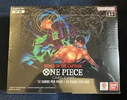 ONE PIECE WINGS OF THE CAPTAIN Booster Box New Factory Sealed OP-06 English - Image 1