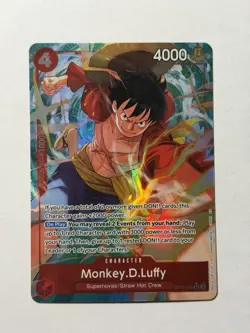 One Piece TCG Legacy Of The Master Monkey D Luffy OP12-015 SR Alt Art English - Image 1