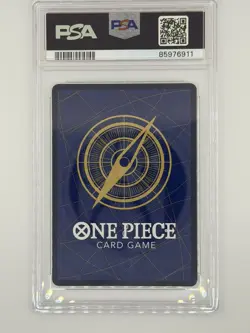 2023 ONE PIECE OP04 090 MONKEY D LUFFY KINGDOMS OF INTRIGUE ALT ART PSA 10 - Image 2