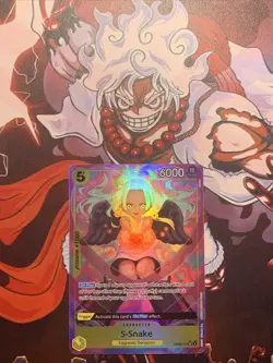 One Piece Two Legends S-Snake OP08-112 SR Alt Art English MINT! - Image 1