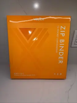 Vault X 12 Pocket Binder Neon Orange - 480 Cards Exo-Tec Zip Limited Edition 🍊 - Image 3