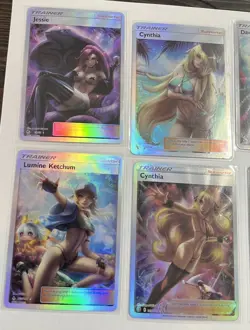 Pokemon Anime Waifu Card Lot of 9 - Image 2