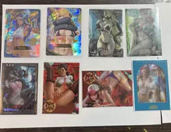 8 Pokemon Waifu Goddess Story Card Lot Cynthia. Marnie Sonia - Image 1