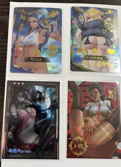 8 Pokemon Waifu Goddess Story Card Lot Cynthia. Marnie Sonia - Image 2