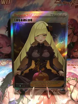Trainer Halloween Waifu Goddess Story CCG Anime Card Waifu Card - Image 2