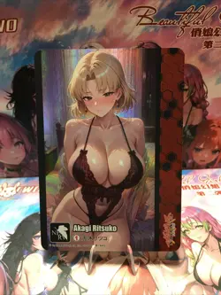 Beautiful Waifu Card Goddess Story CCG Anime Waifu Evangelion Card - Image 1