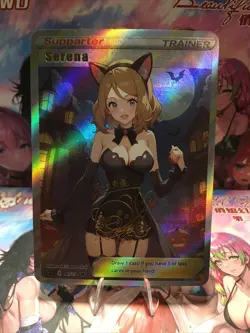 Trainer Halloween Waifu Goddess Story CCG Anime Card Waifu Card - Image 1