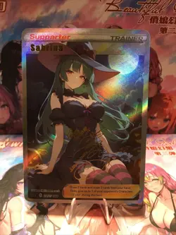 Trainer Halloween Waifu Goddess Story CCG Anime Card Waifu Card - Image 1