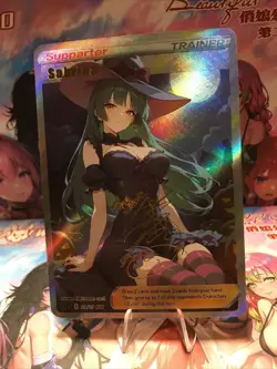 Trainer Halloween Waifu Goddess Story CCG Anime Card Waifu Card - Image 2