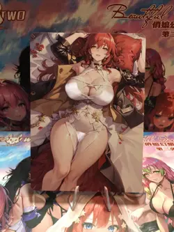 Beautiful Waifu Card Goddess Story CCG Anime Waifu Double Sided - Image 1