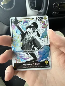 ENGLISH ONE PIECE Card Game Egg Head Starter Deck ST29 Monkey D Luffy leader - Image 1