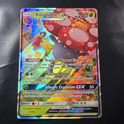 Vileplume GX 4/236 Pokemon Cosmic Eclipse Rare GX Near Mint Card NM 1 - Image 2