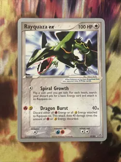 Pokemon Card Rayquaza EX 97/97 World Championships 2004 - - Image 1