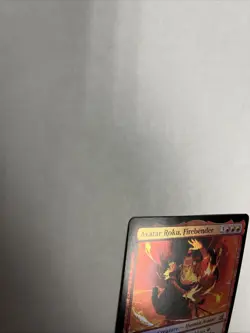 Avatar Roku Firebender Foil Card #0112 MTG LP - Image 4