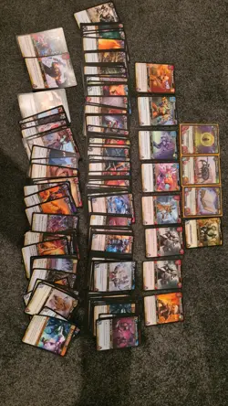 World of Warcraft Dark Portal Tcg lot, over 100 cards - Image 1