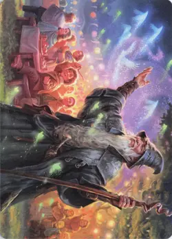 Gandalf, Friend of the Shire Art Card, #5, LTR , Reg, Art Series - NM - Image 1