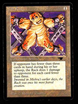 ENGLISH Chevalet de torture Antiquities - The Rack PL MTG Magic 056 - Image 1