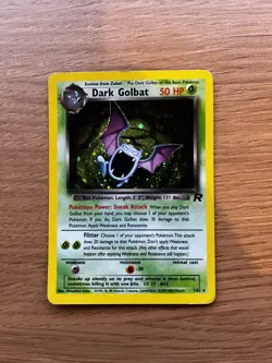 Dark Golbat | Team Rocket Pokemon Set | 7/82 Holo Rare | LP - Image 2