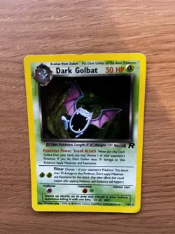Dark Golbat | Team Rocket Pokemon Set | 7/82 Holo Rare | LP - Image 3