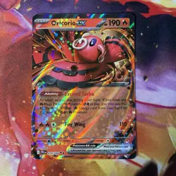 Oricorio Ex 18/94 Pokemon TCG Phantasmal Flames Double Rare Holo NM - Image 1