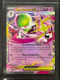 Mega Gardevoir ex 060/132 Prize Pack Series 8 Play Stamp Pokemon TCG - Image 1