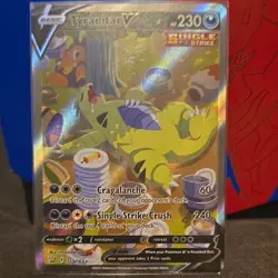 Pokemon Tyranitar V 230 HP Ultra Rare Full Art Holo 155/163 Battle Styles - Image 1
