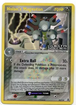 Holon's Magneton 22/113 Pokemon TCG Delta Species Reverse Holo Rare - Image 1
