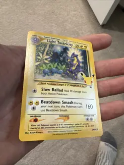 Light Toxtricity Holo SWSH137 Pokemon Black Star Promo Celebrations - Image 2