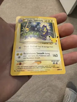 Light Toxtricity Holo SWSH137 Pokemon Black Star Promo Celebrations - Image 3