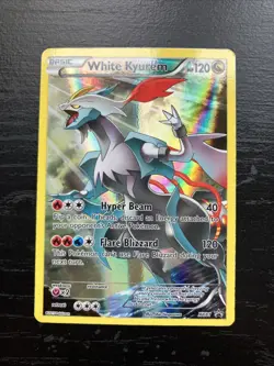 Pokemon TCG White Kyurem XY81 XY Black Star Promo LP Condition - Image 1