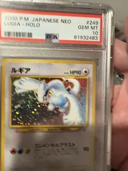 2000 Pokemon Japanese Neo Lugia No.249 PSA 10 💎💎 - Image 3