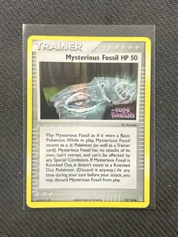 Mysterious Fossil 92/110 - Pokemon EX Holon Phantoms Reverse Holo - LP - Image 1