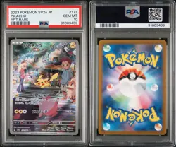 PSA 10 Pikachu 173/165 Art Rare Sv2a 151 Pokemon Japanese - Image 1
