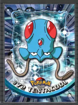 1999 Topps Pokemon Tentacool HOLO Foil Blue Logo #72 - NM - Image 1