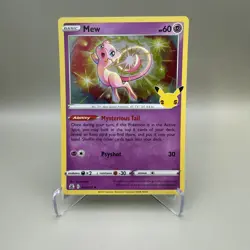 Mew 011/025 Holo Rare - Celebrations 25th Anniversary Set 2021 Pokemon TCG - LP - Image 1