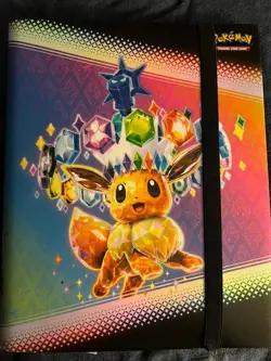Pokemon TCG Prismatic Evolutions Eevee Binder - BINDER ONLY - Image 1