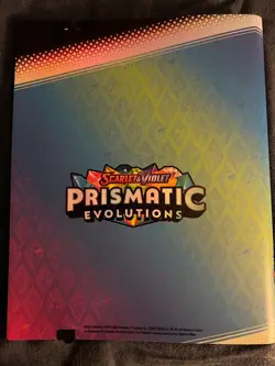 Pokemon TCG Prismatic Evolutions Eevee Binder - BINDER ONLY - Image 2