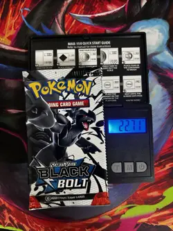 VERY HEAVY! GOD PACKUUU 22.71g Blackbolt Pokemon TCG Booster (SEALED) - Image 1