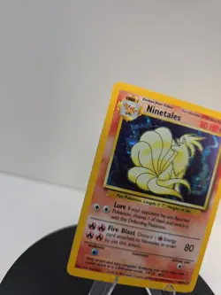 Pokemon TCG Ninetales Holo Rare Unlimited 12/102 Base Set Vintage - Image 3