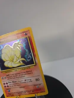 Pokemon TCG Ninetales Holo Rare Unlimited 12/102 Base Set Vintage - Image 4