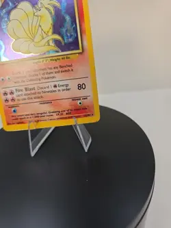 Pokemon TCG Ninetales Holo Rare Unlimited 12/102 Base Set Vintage - Image 5