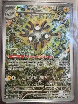 Pokemon 2024 Magneton 159 Pokemon Center Stamp Promo GEM MINT PSA 10 - Image 3
