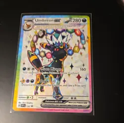 Pokemon TCG Umbreon Ex Svp 176 Promo NM Prismatic Evolution - Image 1